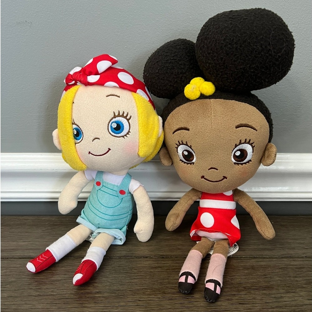 Ada Twist Scientist Rosie Revere Engineer Plush Doll Set Netflix Just Play STEM